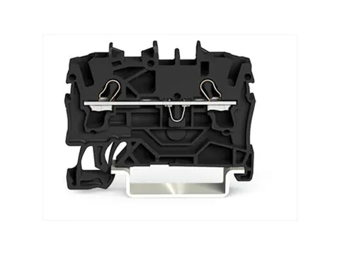 2-Draads Doorgangsklemmenblok 2,5Mm², Zwart