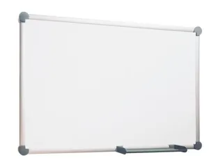whiteboard,HxB 600x900mm,geëmailleerd,magnetisch,staal,opbergbak - 3