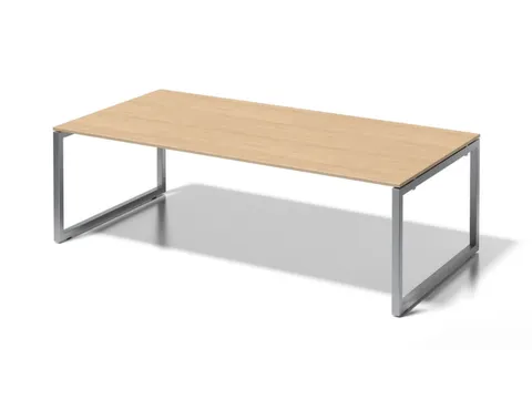 vergadertafel/directiebureau,HxBxD 740x2400x1200mm,rechthoekig