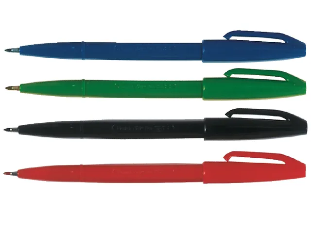 Fineliner Pentel Signpen S520 blauw 0.8mm