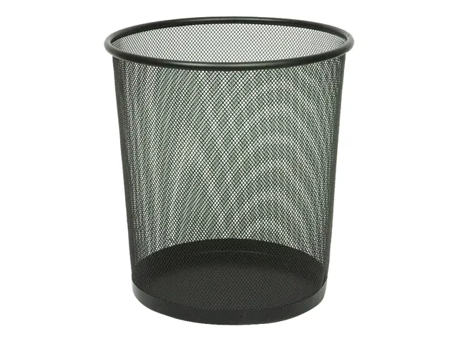 Papierbak Vepa Bins rond 19 liter zwart