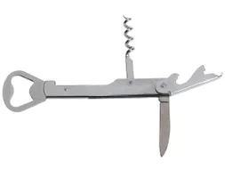 Flesopener Kurkentrekker 14 Cm Verchroomd