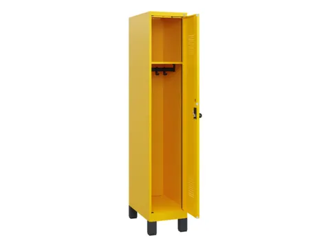 schoollocker,HxBxD 1630x300x500mm,1vak,vak B 300mm,draaigrendel,voeten