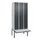 locker met bank,HxBxD 2120x900x815mm,3vak,vak B 300mm,draaigrendel