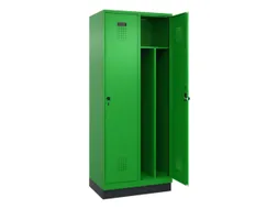 locker voor scheiding van kleding,HxBxD 1950x800x500mm,2vak