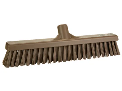 Hygiene 3174-66 combi veger bruin, hard/zachte vezels, 410mm