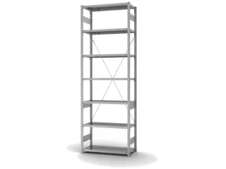 systeemstelling,grondveld,HxBxD 3000x1060x435mm,vakl. 145kg - 2