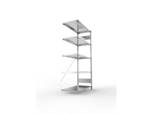 systeemstelling,aanbouwveld,CLIP,HxBxD 2000x1006x536mm,vakl. 150kg