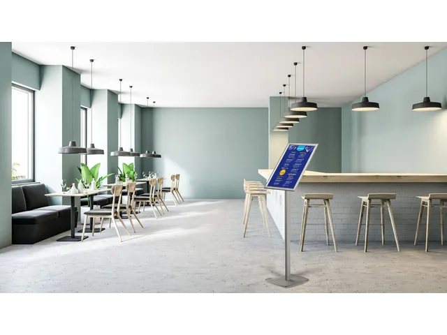 Infostandaard Europel incl. A3 kliklijst 25mm