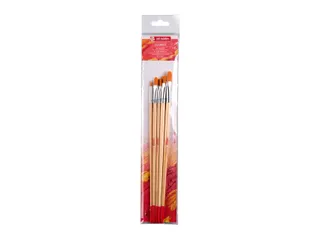 Penseel Talens Art Creation filament rond en plat set à 5 stuks - 3