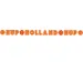 Letterslinger 'Hup Holland Hup'
