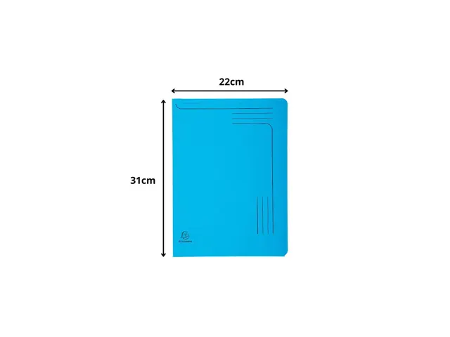 Pak van 25 L-mappen Forever 290g/m² A4 22x31cm assorti