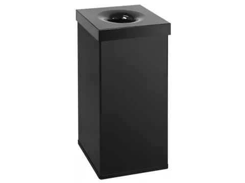 Vierkante Vlamdovende Papierbak Carro Flame 110 Liter Zwart