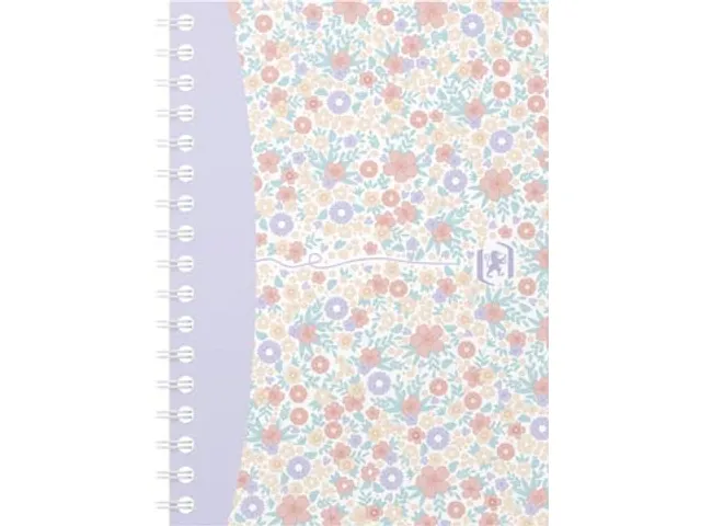 softcover spiraalschrift A6 50 vel geruit 5 mm