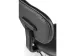 Tabouret selle avec dossier et vérin à gaz standard noir