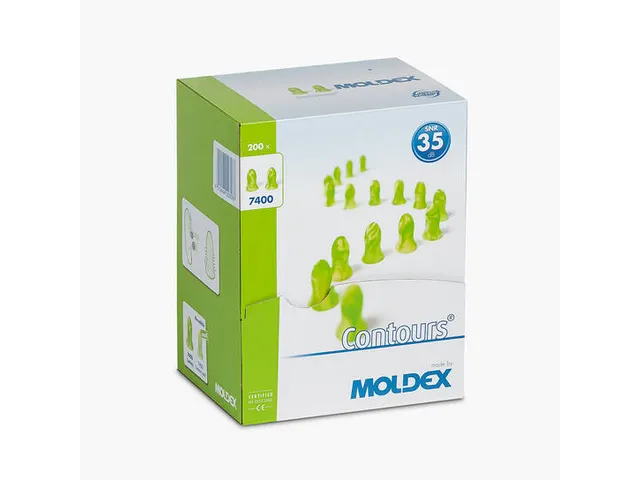 Bouchon d'oreilles Moldex Contours SNR 35cd sachet 1 paire