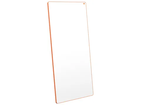 Move & Meet whiteboard paneel 90x180cm met Oranje kader