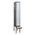 Z-garderobekast,HxBxD 2120x300x815mm,2vak,vak B 300mm,cil.-slot