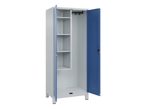 schoonmaakkast,HxBxD 1950x800x500mm,links 4vakken