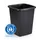 Afvalbak Durabin Eco 90L Zwart Vierkant