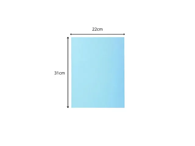 Pak van 30 dossiermappen 22x31cm Assorti