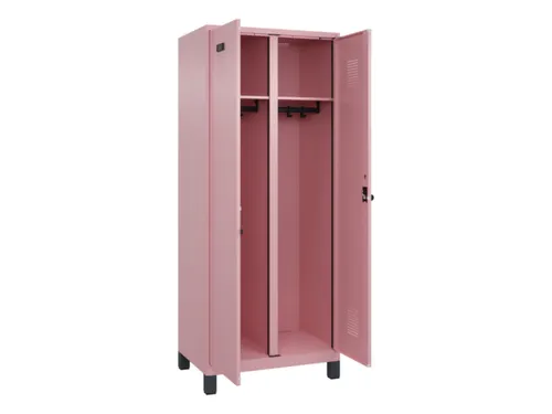 locker voor scheiding van kleding,HxBxD 1950x800x500mm,2vak