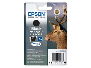 Inktcartridge Epson T1301 zwart HC C13T13014012 - 1
