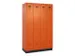 locker voor scheiding van kleding,HxBxD 1950x1200x500mm,4vak