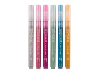 Viltstiften Bruynzeel Kids glitter 6 kleuren - 3