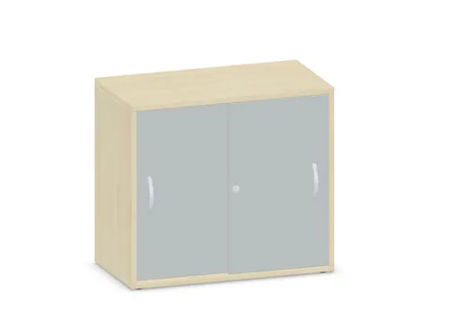Schuifdeurkast 720x800x430mm Romp Esdoorn Decor Front Lichtgrijs