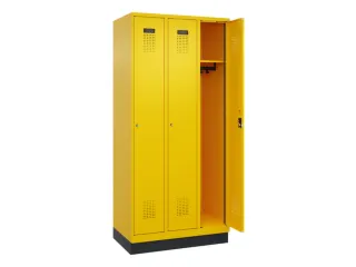 locker,HxBxD 1950x900x500mm,3vak,vak B 300mm,cil.-slot,sokkel - 2