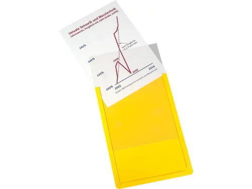 zichtpaneel,DIN A4,staand,geel,achterzijde magnetisch