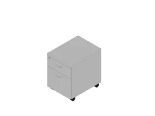mobiel ladeblok,HxBxD 580x420x560mm,1lade(n),1hangmappenframes - 1