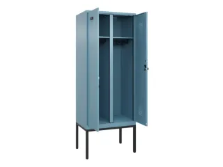 locker voor scheiding van kleding,HxBxD 2120x800x500mm,2vak - 1