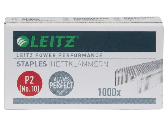 Nieten Leitz 5577 P2 nr.10 verzinkt 1000 stuks