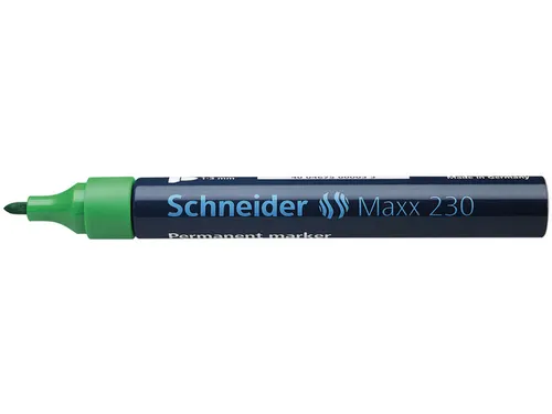 Marker Schneider Maxx 230 permanent ronde punt groen
