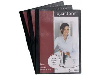 Klemmap Quantore A4 3mm zwart - 2