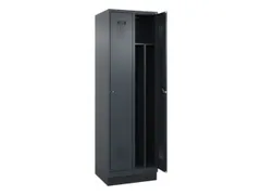 locker voor scheiding van kleding,HxBxD 1950x600x500mm,2vak