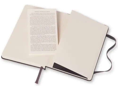 Notitieboek Moleskine pocket 90x140mm dots hard cover zwart