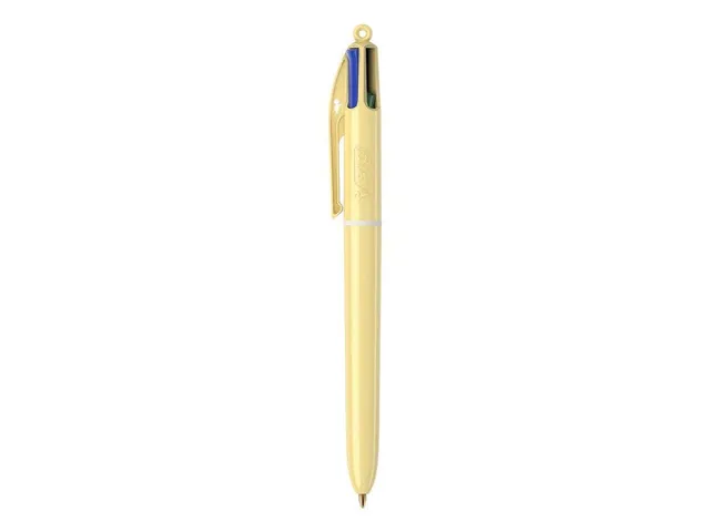 Balpen Bic 4-kleuren M pastel assorti