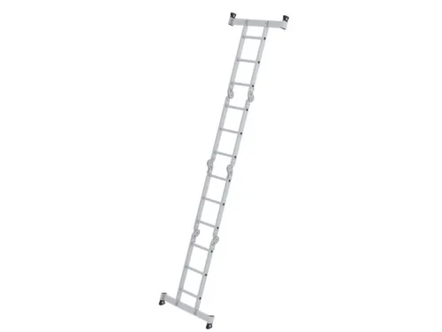 multifunctionele vouwladder,4x3,sporten,balk L 3,65m,aluminium