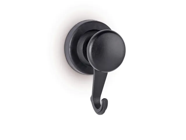 Magneet met haak MAUL 53mm trekkracht 10kg Zwart
