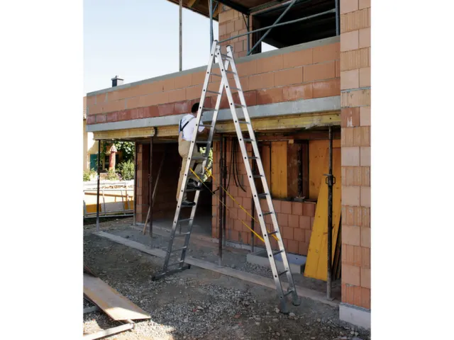 Multifunctionele Reformladder Aluminium L 2.98-4 94m 2x10treden