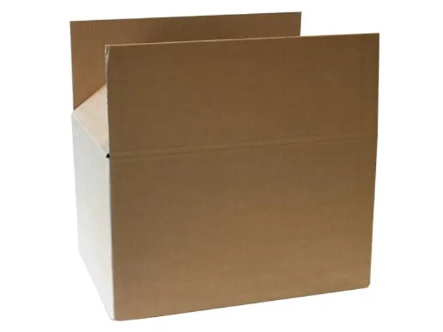 Verzenddoos anderhalve golf 4,5 mm bruin 305 x 215 x 150 mm