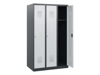 schoollocker,HxBxD 1530x900x500mm,3vak,vak B 300mm,cil.-slot - 1