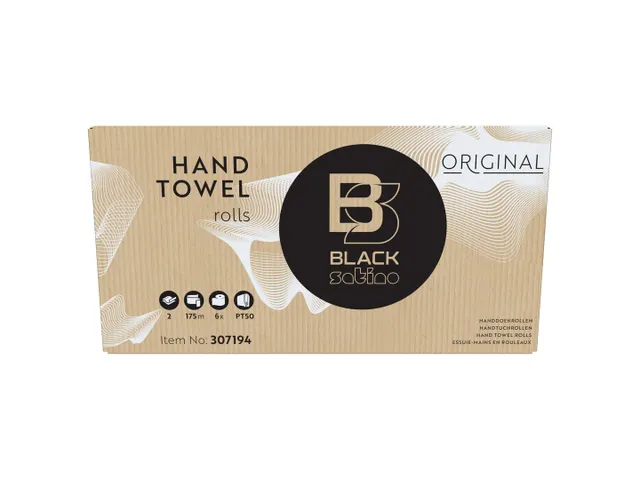 Handdoekrol BlackSatino Original 2-laags PT50 175m 307194