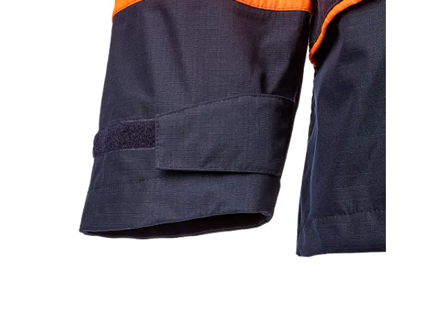 Regenjas Torvik Oranje/marine, Maat M