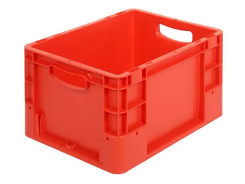 Stapelkrat Pp Hxlxb 220X400X300Mm 20L Rood