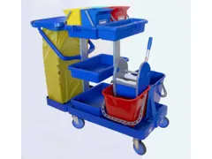 Reinigingswagen,Mopwringer,Zakhouder,Bak