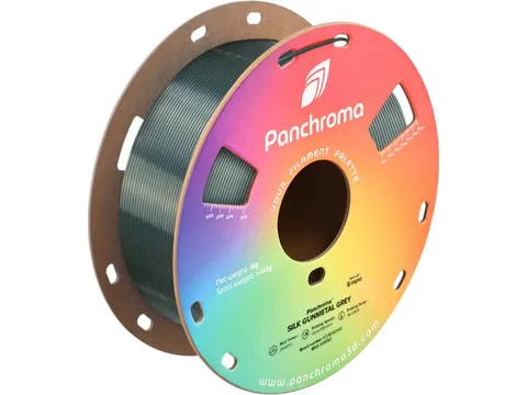 PLA Silk 1,75mm zilver/grijs 1kg Panchroma 3D Filament